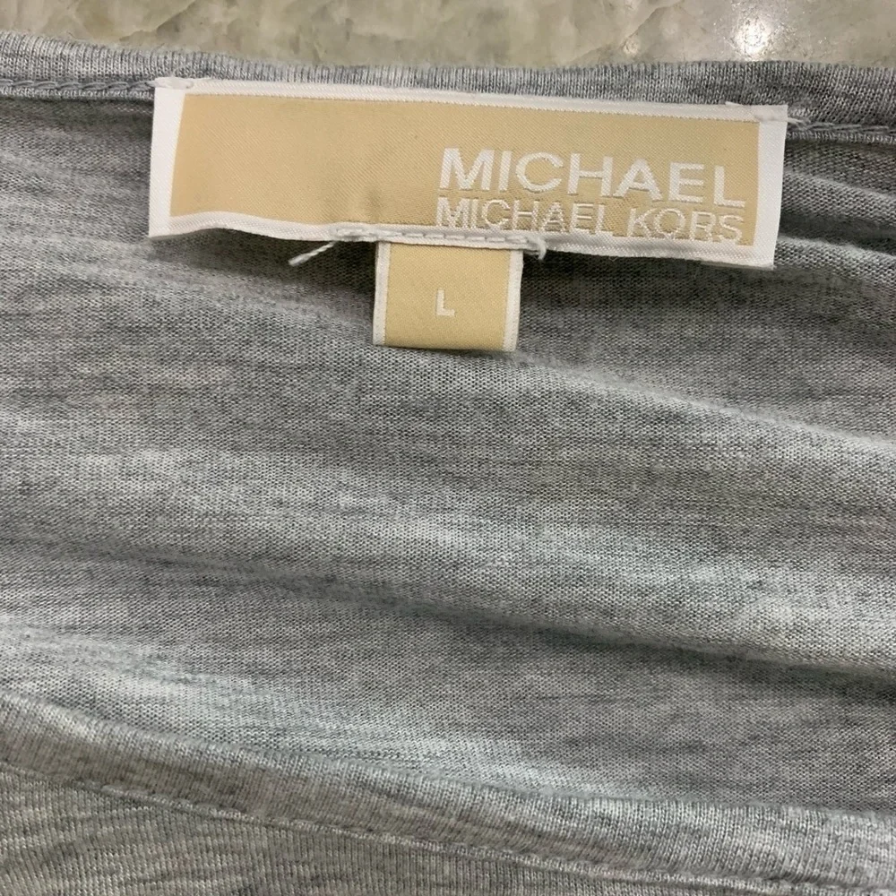 MICHAEL KORS Top with Studded Sleeves - Picture 7 of 7